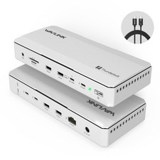 DisplayLink Docking Station Triple 4K Display Thunderbolt 4/5 Dock MAX 140W PD picture