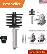 A1 Mini & A2L Exclusive Hotend Kit - 0.6mm Steel Nozzle with Silicone Socks picture