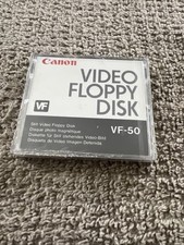 Canon Video Floppy Disk VF-50 SEALED QTY 1 picture