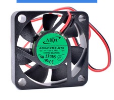 1pcs ADDA 4010 AD0412MX-G70  DC12V 0.08A 2 line cooling fan picture