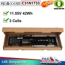 C31N1733 Laptop Battery For ASUS VivoBook Flip 14 TP412F TP412FA TP412UA 42WH picture
