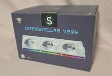 Interstellar V2RS Cooling Fans white Aura RGB  Daisy Chain Cooler  picture