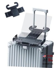 Ergonomic Adjustable Luggage Laptop Stand - 6 Angle Adjustment | Foldable, picture