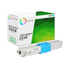 TCT Cyan Oki 44469703 Toner Cartridge For Okidata C330 C310 C530 MC361 MC351 picture