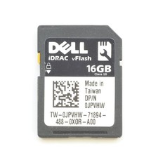 Dell JPVHW 16GB iDRAC vFlash C10 SDHC SD Card Module 13 Gen R630 R730 0JPVHW picture