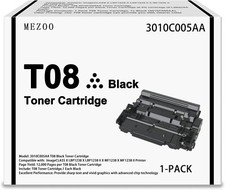 T08L T08 Black Toner Cartridge 【New Chip】 Replacement for Canon T0 picture