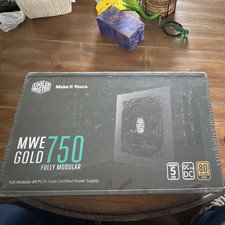 Cooler Master MWE Gold 750 Fully Modular 750W ATX PSU MPY-7501-AFAAG-US picture