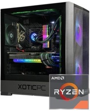 gaming pc xotic amd ryzen 7 pro with geforce RTX 3060 8gb ram 2 cooling fan case picture