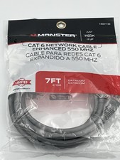 Monster Cable 140277-00 Cat 6 Network Cable Enhanced,  550 Mhz, Grey picture