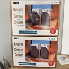 Vintage Labtec LCS-800 Amplified Computer Speakers - Pair Available picture