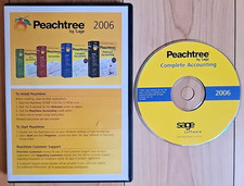 Peachtree by Sage Accounting 2006 - CD Software With S/N - READ- picture