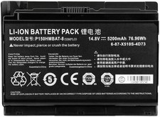 6-87-X510S-4D7 P150HMBAT-8 Original Battery For CLEVO P150 P150EM P170HM3 P170HM picture