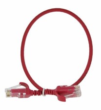 Leviton 6HHOM-1R Ultra High Flex Home 6 Patch Cable, 1-Foot, Red picture
