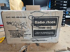 NOS Tandy FD-500 External Dual 5.25 Floppy Drive TRS-80 Model 26-3129 LOW SERIAL picture