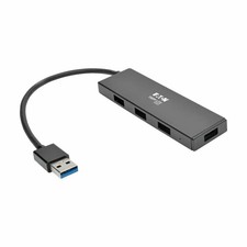 EATON Tripp Lite U360-004-SLIM 4-Port Ultra-Slim Portable USB 3.0 SuperSpeed Hub picture