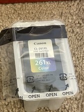 Canon CL-261XL Ink Cartridge Tri-Color XL Genuine OEM one cartridge COLOR ONLY picture