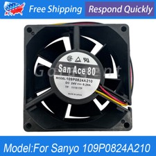 80*80*32mm Cooling Fan For Sanyo SANACE80 109P0824A210 4600 RMP 24V 0.29A 3pin picture