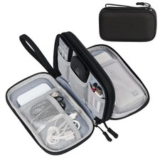 FYY Electronic Organizer, Travel Tech Pouch Bag, Cable Organizer Black picture
