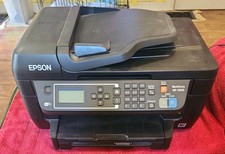 Epson Work Force WF-2650 All-in-One Wireless Color Inkjet Printer Tested READ picture