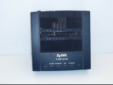 ZyXEL P-660M-D1 BLACK MODEM, P-600 SERIES, 9V AC, 1A, 8 WATT MAX picture