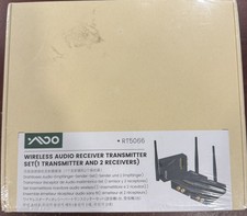 1Mii RT5066 2.4GHz Wireless Audio Transmitter Receiver 320FT RCA AUX 1TX 1RX picture