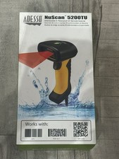 Adesso NuScan 5200TU Antimicrobial & Waterproof 2D Barcode Scanner picture