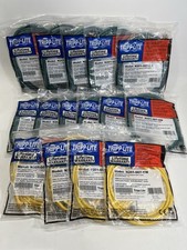 Lot Of 14 Tripp Lite 11x N201-007-GR And 4x 007-YW Cat6 Patch Cable 7ft picture