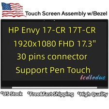 17.3'' FHD For HP Envy 17-CR0013DX LCD Touch Display Screen ASSEMBLY w/ Bezel picture