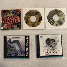 Video PC Games Cabelas Vintage Sierra Trophy Bass &  Rivers Big game Hunter III  picture