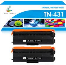 2x TN431 Black Toner Compatible for Brother HL-L8260CDWT MFC-L8610CDW HL-8360CDW picture
