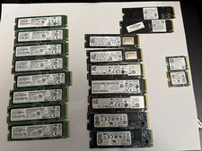 Lot of 19 Mixed 256GB M.2 NVMe SSD Mix Brand picture