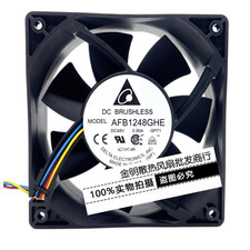 1PCS Delta 12038 AFB1248GHE 48V 0.90A High-Airflow PWM-Controlled Cooling Fan picture