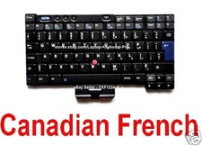 Keyboard for IBM Lenovo Thinkpad X40 X41 - CF Canadian French 39T0899 42T3010 picture