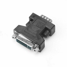 DVI-I Female Analog (24+5) To VGA Male (15-pin) Connector Adapter Video Monitor picture