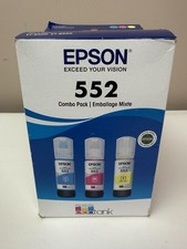 552 EcoTank Ink Ultra-high Capacity Btl. 3 Color CMY Combo Pk T552620-S Ex.11/25 picture