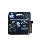 New HP 63 XL Black Ink Printer Cartridge High Yield  DECEMBER  2027 picture