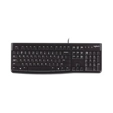 Logitech K120 Ergonomic Desktop USB Keyboard - Black (920-002478) picture