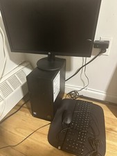hp desktop computer windows 10 Slightly Used With Wires And Modem picture