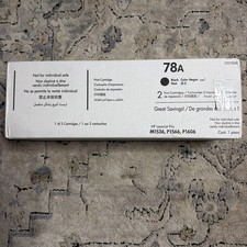 HP CE278AD 78A  GENUINE BLACK TONER CARTRIDGE 78A CE278AD picture