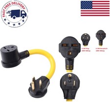 Versatile NEMA 6-50P to 6-30R Adapter, 240V 50 Amp for Indoor and Outdoor Use picture