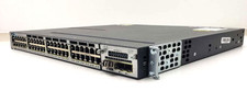 Cisco Catalyst 3750-X PoE+ 48-Port Switch WS-C3750X-48PF-S, C3 KX-NM-1G, 2x1100W picture