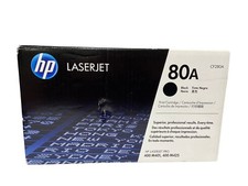 HP 80A Black Genuine Laser Toner Cartridge (CF280A) picture