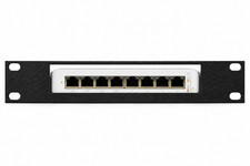 Ubiquiti UniFi USW-Lite-8-PoE 10-Inch 1U Rack Mount Black PETG Mount Only picture