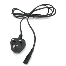 UK 6 FT POWER CABLE CORD FOR VIZIO LG SAMSUNG PANASONIC JVC RCA TV LCD LED HDTV picture
