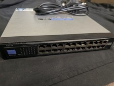 Linksys SR224 24 Port 10/100 Switch w Power & Rack Ears Tested picture