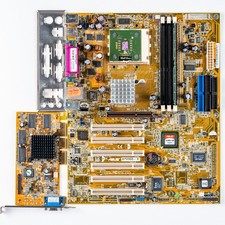Asus A7V333-X Socket A ATX KT333 Motherboard AGP AMD Athlon XP W5nd6ws 98 picture