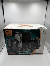 LOGITECH X-530 5.1 Surround Sound Computer Speakers and Sub-Woofer NEW IN BOX picture