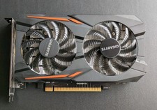 GIGABYTE GV-N105TOC-4GD CARD 1050ti 4gb **AS IS NOT WORKING NO RETURNS** picture