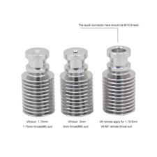2PCS - V6 HeatSink - Hotend Cooling - Short 1.75, 3.00mm, Bowden - 3D Printer picture