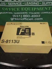 NEW 10 GENUINE RISO S8113 Black ink EZ220 EZ390 EZ391 EZ590 MZ790 SF Duplicator picture